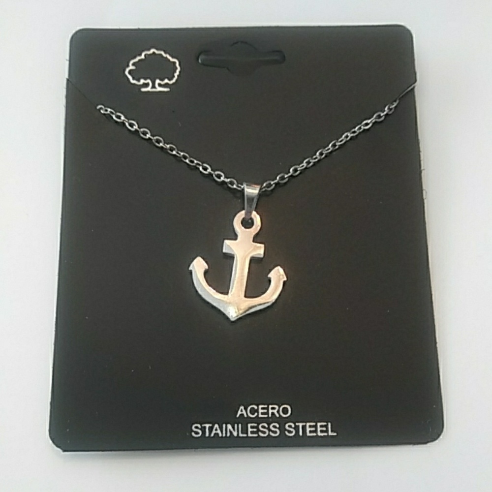 Anchor Pendant Necklace